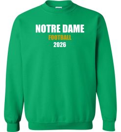 Irish Green Unisex Heavy Blend™ Crewneck Sweatshirt (Notre Dame)