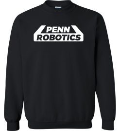 Black Crewneck Sweatshirt (Penn Robotics Unified)