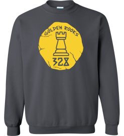 Charcoal Crewneck Sweatshirt (Penn Robotics Golden Rooks)