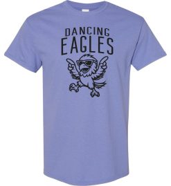 Violet Short Sleeve T-Shirt (Covenant Christian Dancing Eagles)