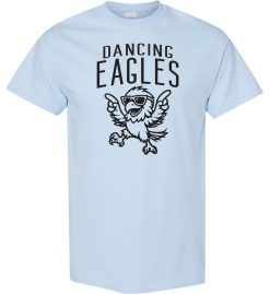 Light Blue Short Sleeve T-Shirt (Covenant Christian Dancing Eagles)