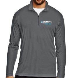 Sport Graphite Quarter-Zip (Covenant Christian Golf)