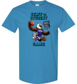 Sapphire Short Sleeve T-Shirt (Covenant Christian Student vs Staff Game)
