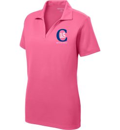 Bright Pink Women's Polo (Club 15)