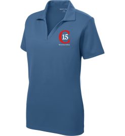 Dawn Blue Women's Polo (Club 15)