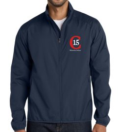 Dress Blue Navy Full-Zip Jacket (Club 15)