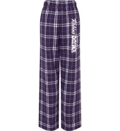 Purple & White Flannel Pants (Robin's School of Dance) (Copy)