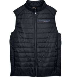 Men's Black Puffer Vest (Royal Excursion)