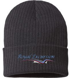 Black Cuffed Beanie (Royal Excursion)