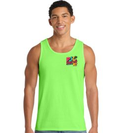 Neon Green Tank Top (PJC Lakes Poker Run)