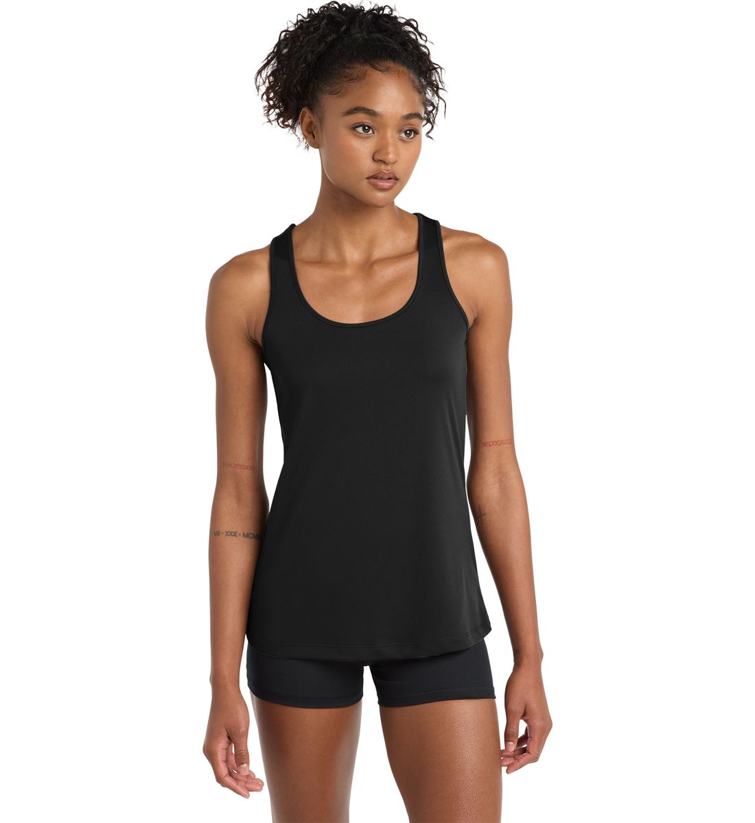 Women's Black Tank Top (Malibu Tanning) - Image 2