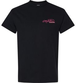 Black Short Sleeve T-Shirt (Malibu Tanning)