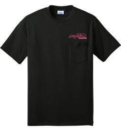 Black Short Sleeve Pocket T-Shirt (Malibu Tanning)