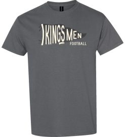 Charcoal Short Sleeve T-Shirt (Penn Football Design F)
