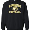 Black Crewneck Sweatshirt (Penn Football Design H)