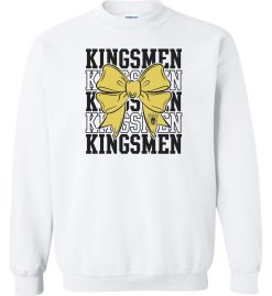 White Crewneck Sweatshirt (Penn Cheer Design B)