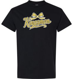 Black Short Sleeve T-Shirt (Penn Cheer Design C)