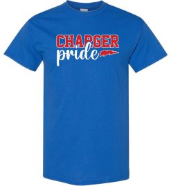Royal Blue Short Sleeve T-Shirt (Edison K-8 School Design I)