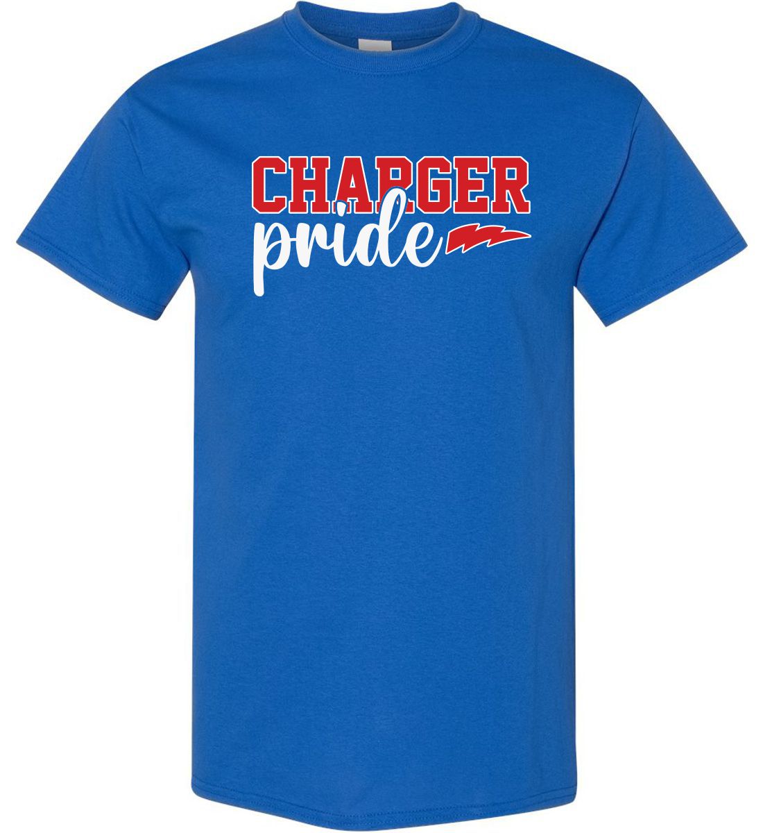 Royal Blue Short Sleeve T-Shirt (Edison K-8 School Design I)
