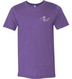 Team Purple Short Sleeve T-Shirt (Covenant Christian Athletics Design A)