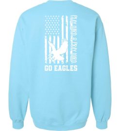 Sky Crewneck Sweatshirt (Covenant Christian Athletics Design A) - Image 2