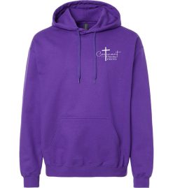 Purple Hoodie (Covenant Christian Athletics Design A)