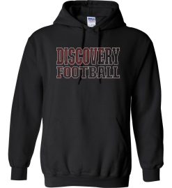 Black Hoodie (Discovery Football Design A)