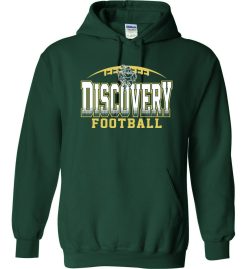 Fan Dark Green Hoodie (Discovery Football Design B)