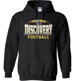 Black Hoodie (Discovery Football Design B)