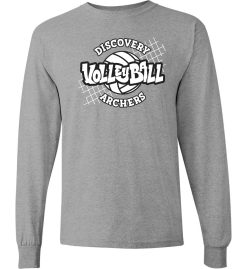 Sport Gray Long Sleeve T-Shirt (Discovery Volleyball)