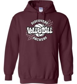 Maroon Hoodie (Discovery Volleyball)