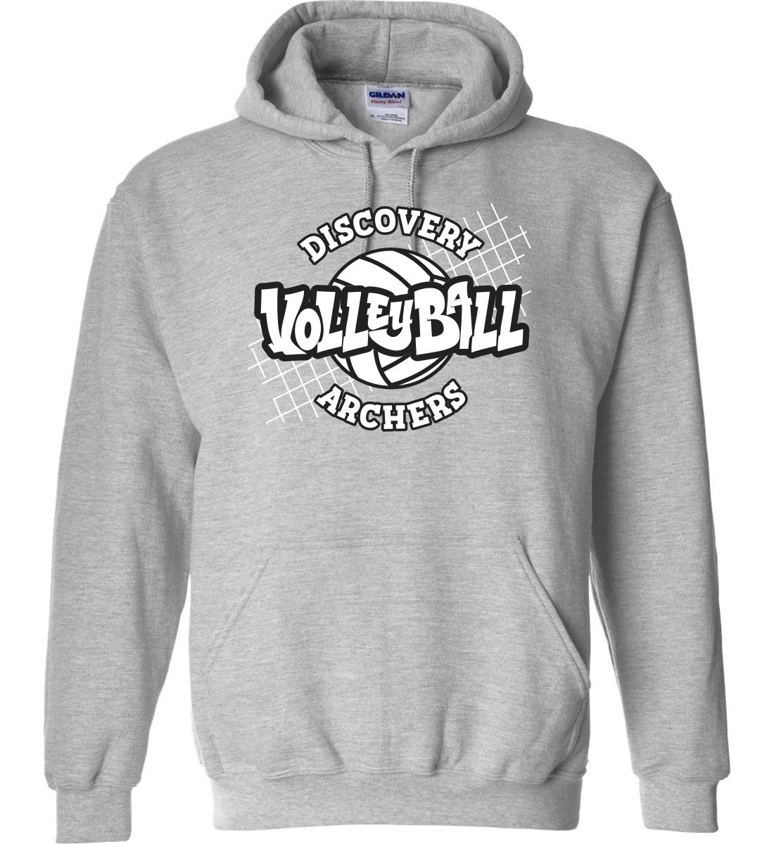 Sport Gray Hoodie (Discovery Volleyball)