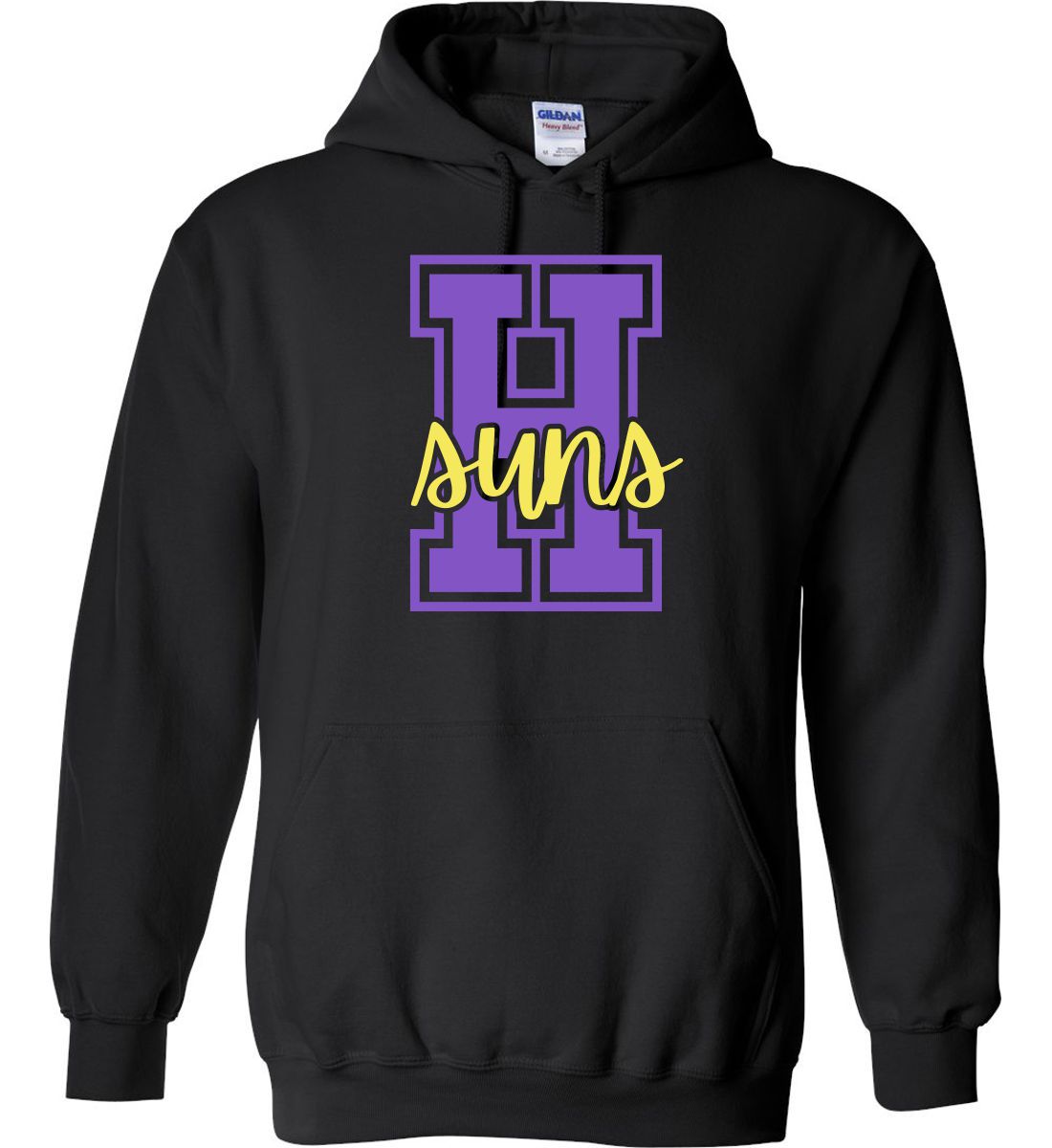 Black Hoodie (Horizon Design H)