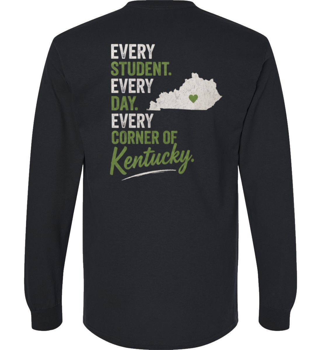 Black Long Sleeve T-Shirt (KYVA 2026) - Image 2