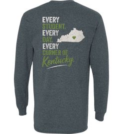 Dark Heather Long Sleeve T-Shirt (KYVA 2026) - Image 2