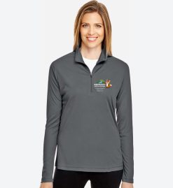 Women's Sport Graphite Performance Quarter-Zip (KYVA 2026)