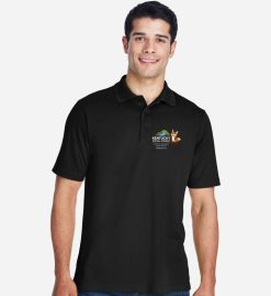 Black Performance Polo (KYVA 2026)
