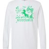 White Long Sleeve T-Shirt (Mary Frank Elementary Design B)