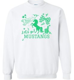 White Crewneck Sweatshirt (Mary Frank Elementary Design B)