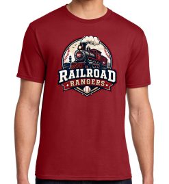 Team Cardinal Short Sleeve T-Shirt (Michigan City Parks Fall League)