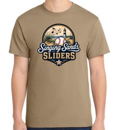 Sand Short Sleeve T-Shirt (Michigan City Parks Fall League)