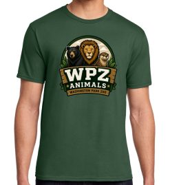 Forest Green Short Sleeve T-Shirt (Michigan City Parks Fall League)