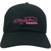 Black Baseball Cap (Malibu Tanning)