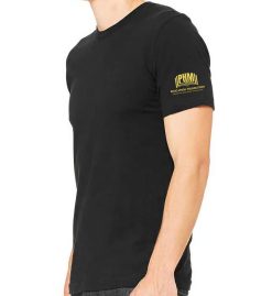 Black Short Sleeve T-Shirt (PHM Foundation Future Kingsmen) - Image 2