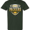 Forest Green Short Sleeve T-Shirt (Packers Rocket Football)