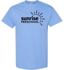 Carolina Blue Short Sleeve T-Shirt (Sunrise Preschool)