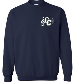 Navy Blue Crewneck Sweatshirt (Covenant Christian Music Department)