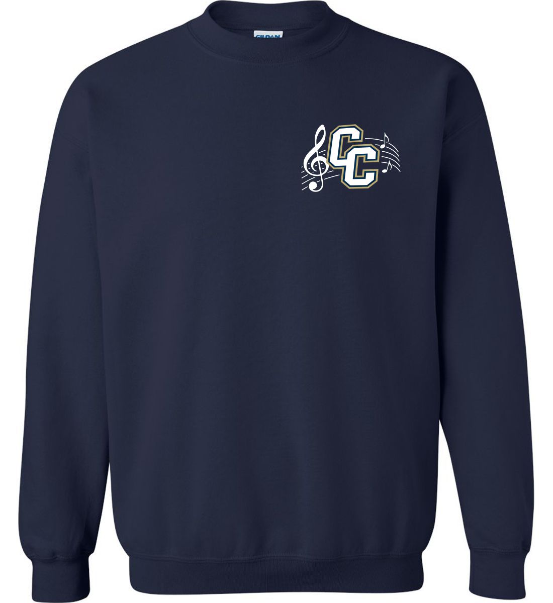 Navy Blue Crewneck Sweatshirt (Covenant Christian Music Department)