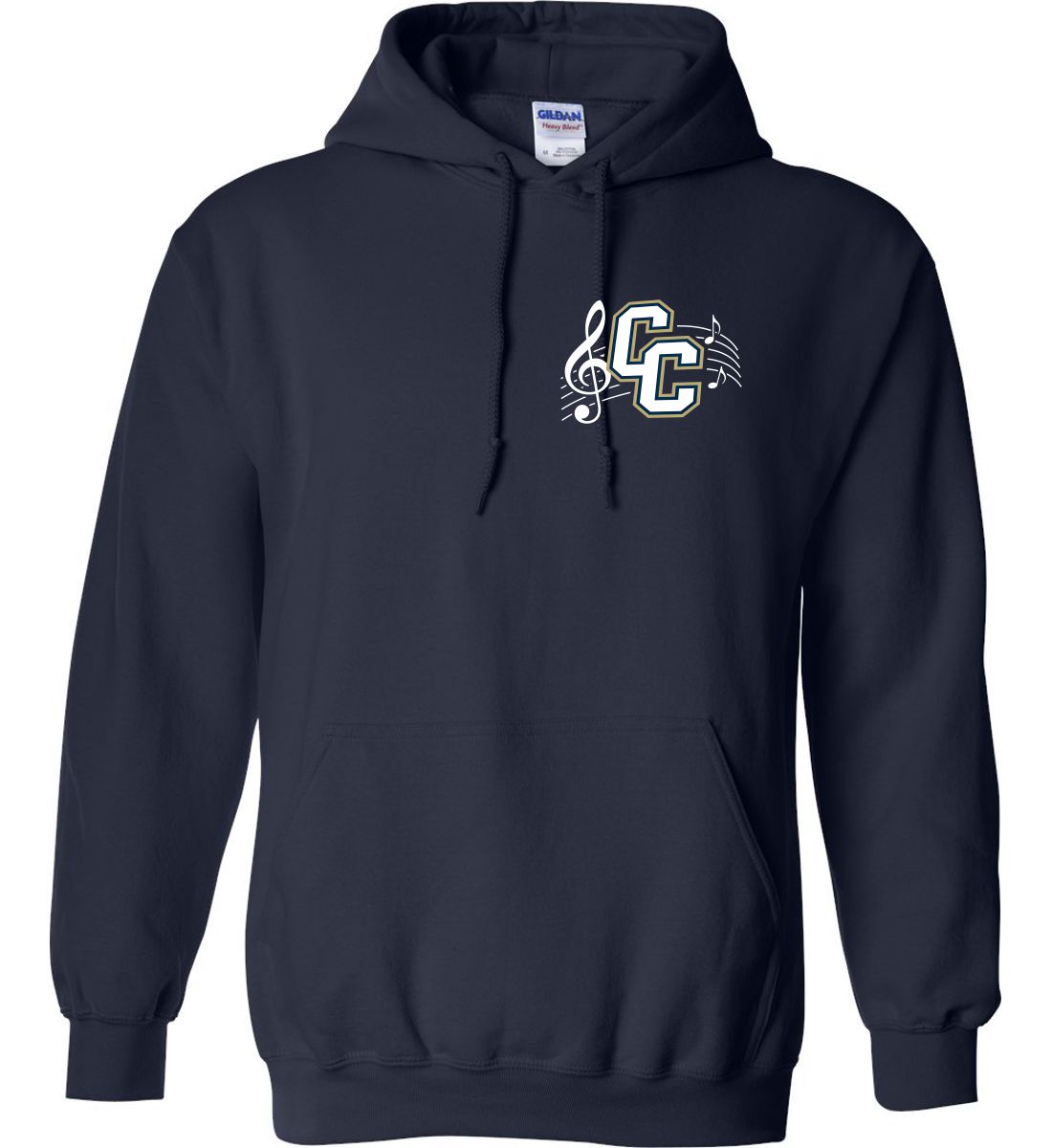 Navy Blue Hoodie (Covenant Christian Music Department)