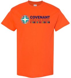 Orange Short Sleeve T-Shirt (Covenant Christian Spanish Immersion)